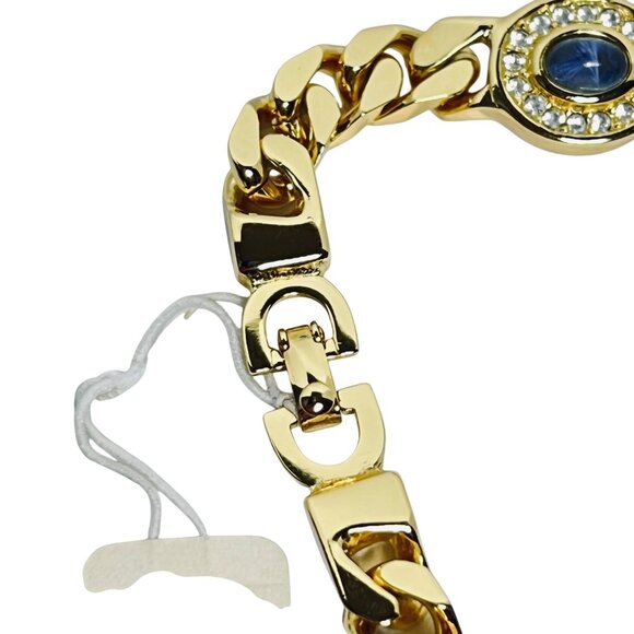 Christian Dior Colored Stone Rhinestone Bracelet (5948) - Picture 8 of 9